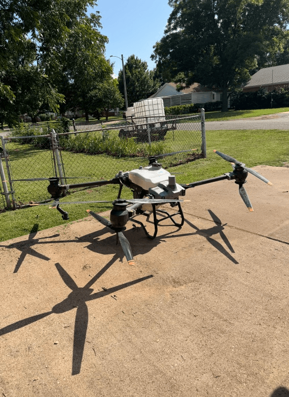 Used DJI Agras T40 Agricultural Drone Setup